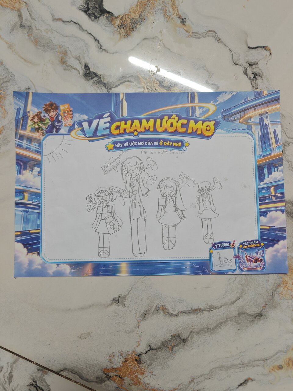 Ảnh gốc bé gửi