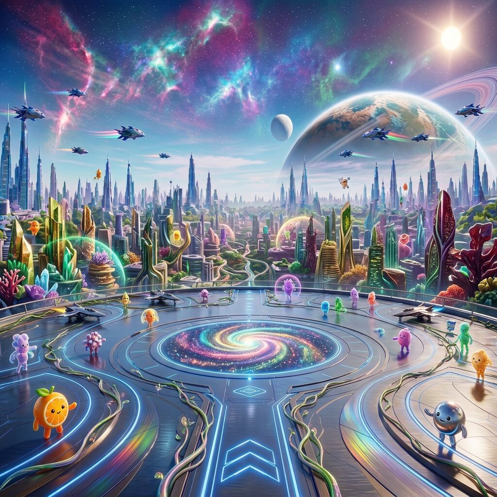 Tác phẩm Thế giới diệu kỳ nuvi land