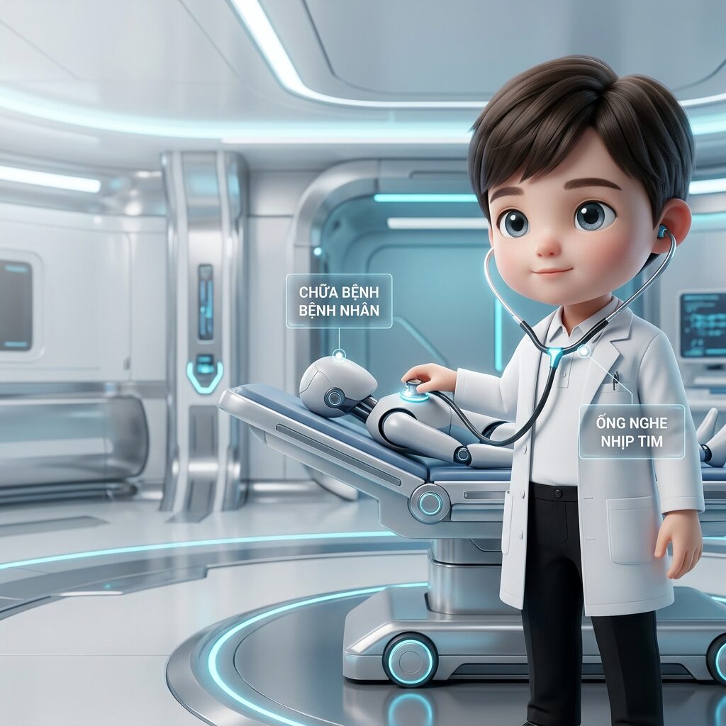 Tác phẩm "Bác sĩ chuyên nghiệp" của Hà linh, Căn cứ Siêu Anh Hùng