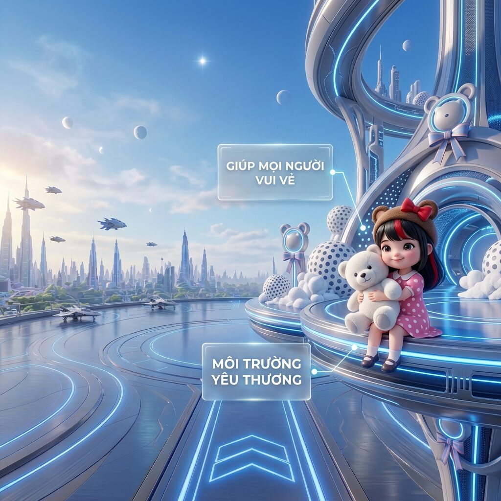 Tác phẩm "Gấu bông" của Lê Hoàng Thảo Ngân, Căn cứ Siêu Anh Hùng