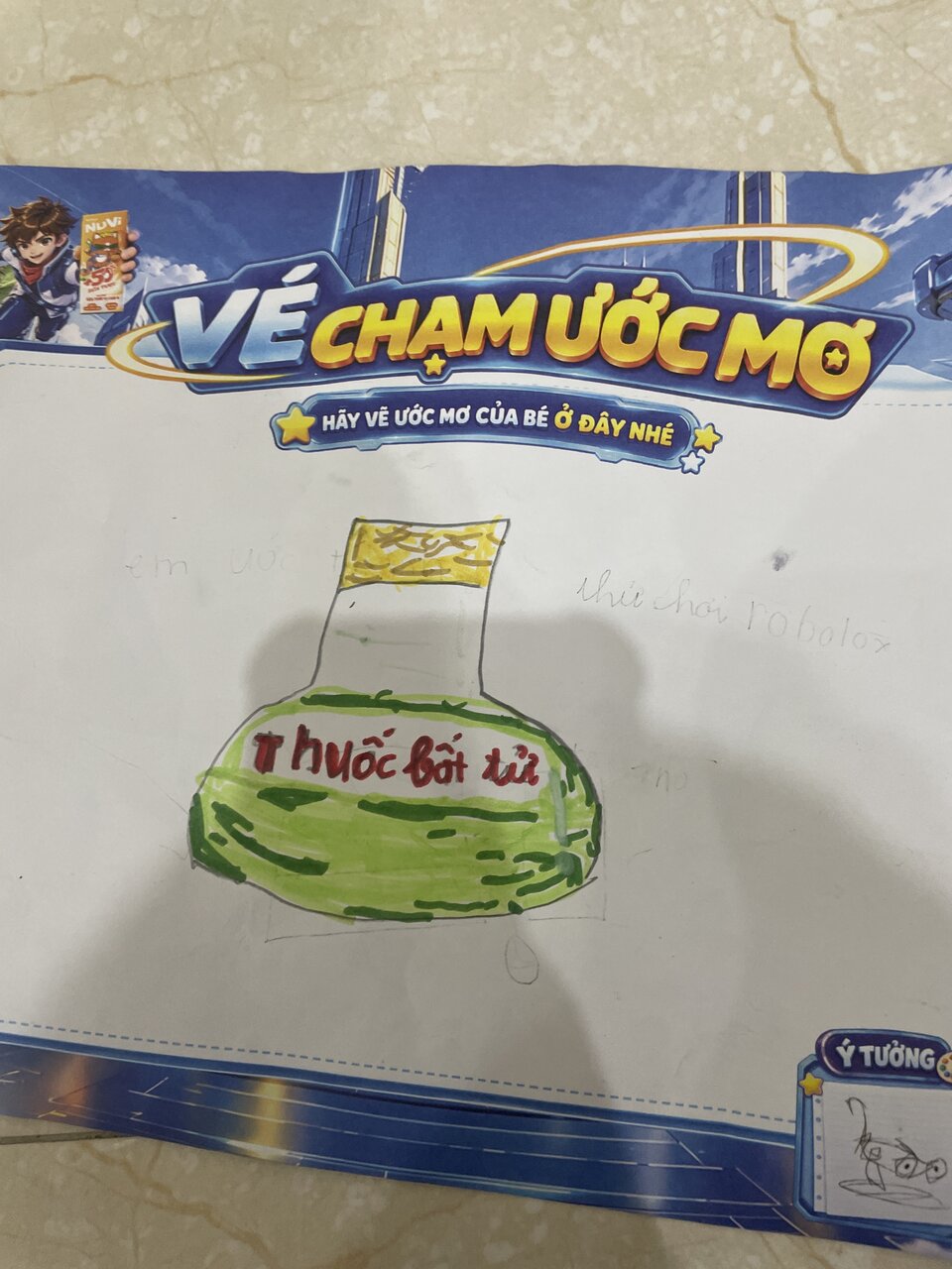 Ảnh gốc bé gửi