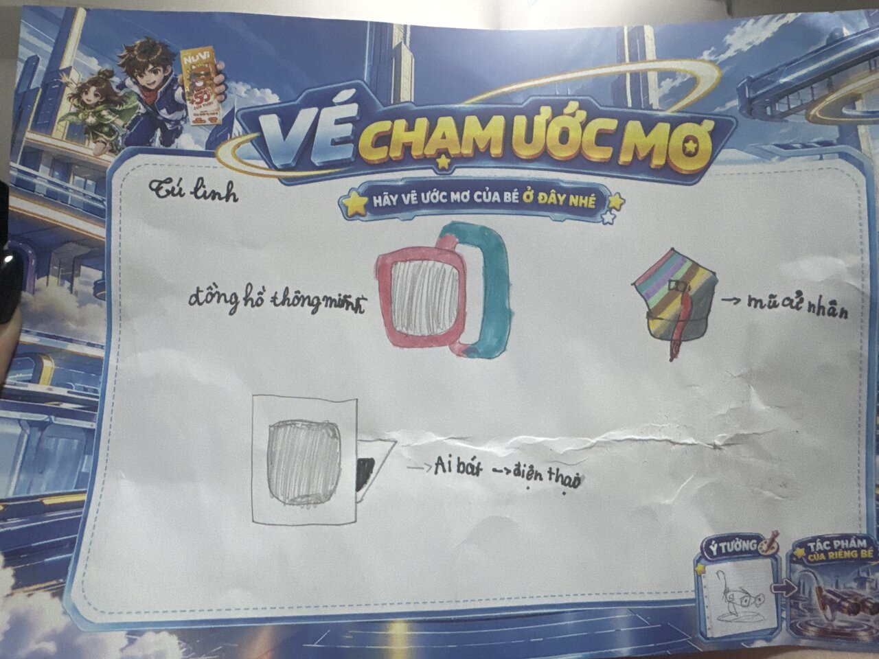 Ảnh gốc bé gửi