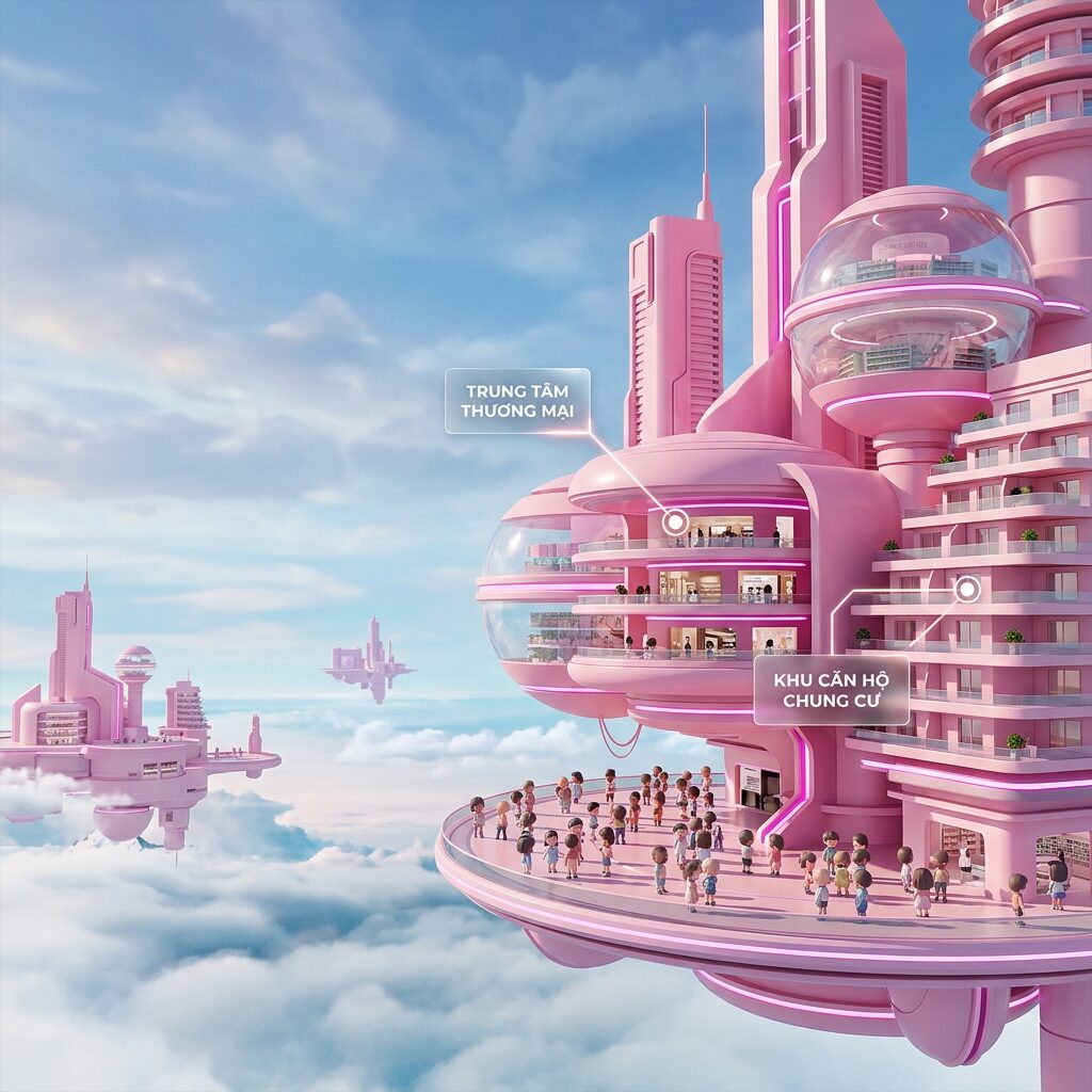 Tác phẩm "Thành phố lơ lửng" của Nguyễn Đức Anh kiệt, Căn cứ Mộng Mơ