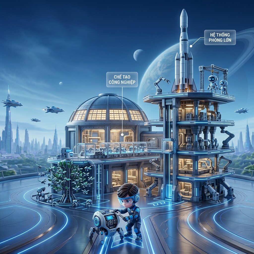 Tác phẩm Nhà máy robot