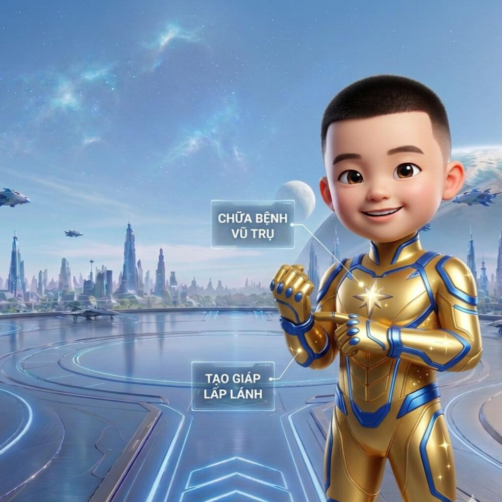 Tác phẩm "Siêu nhân Super Tommy" của Thịnh Tommy, Căn cứ Siêu Anh Hùng