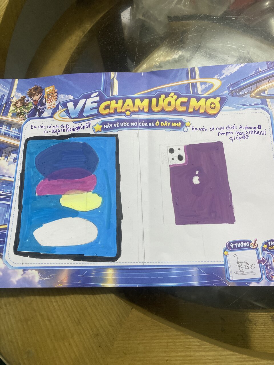 Ảnh gốc bé gửi