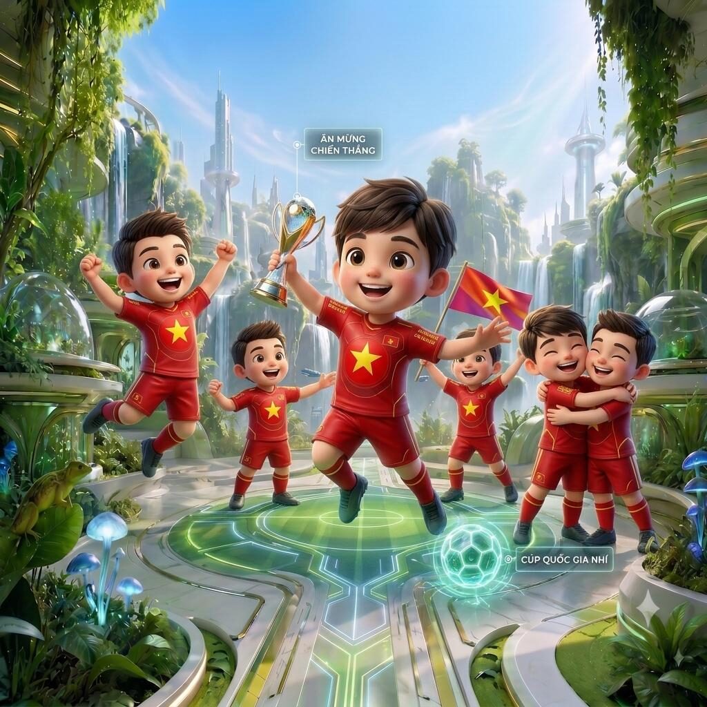 Tác phẩm "vietnam is champion world cup" của hoang chau, Căn cứ Thám Hiểm