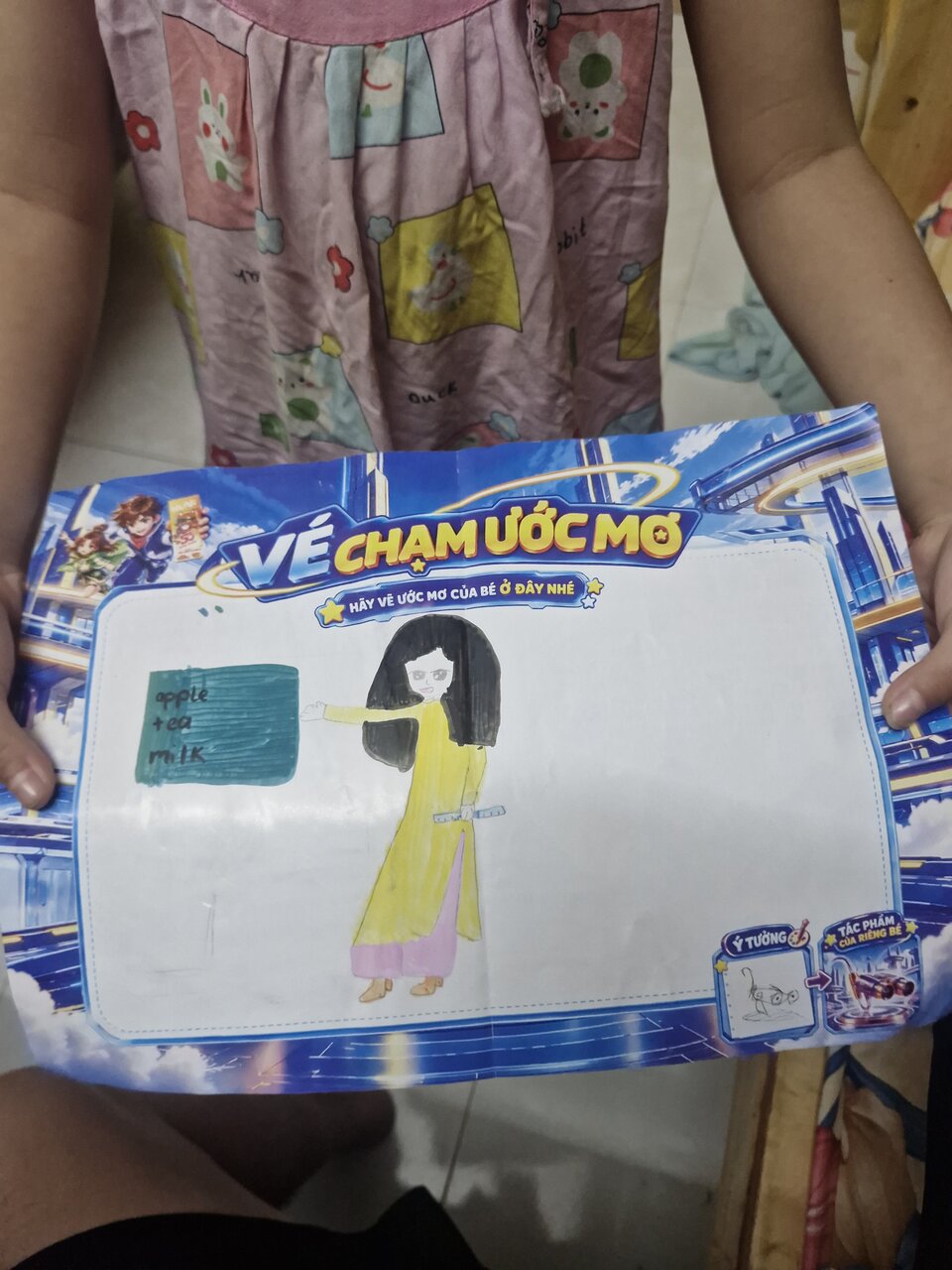 Ảnh gốc bé gửi