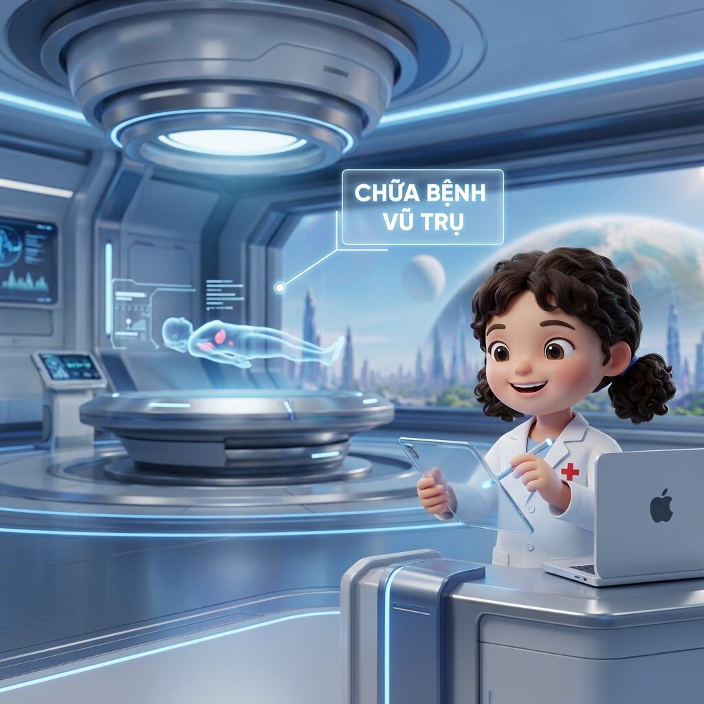 Tác phẩm "Bác sĩ tương lai" của Sâu, Căn cứ Siêu Anh Hùng