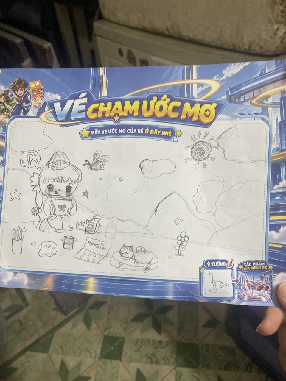 Ảnh gốc bé gửi