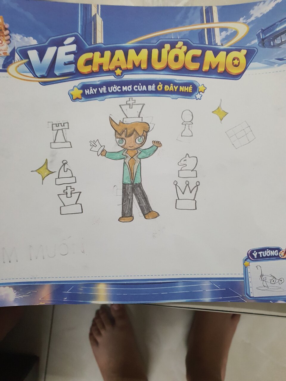 Ảnh gốc bé gửi