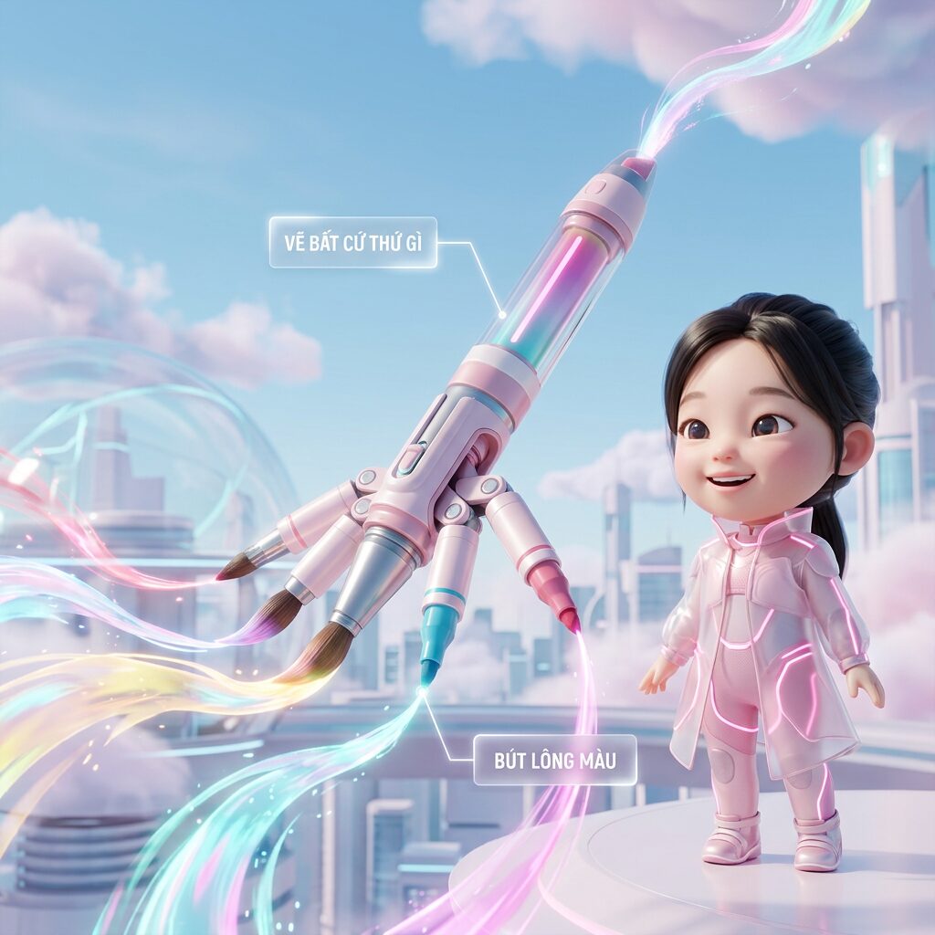 Tác phẩm "My color magical" của Phương Anh, Căn cứ Mộng Mơ