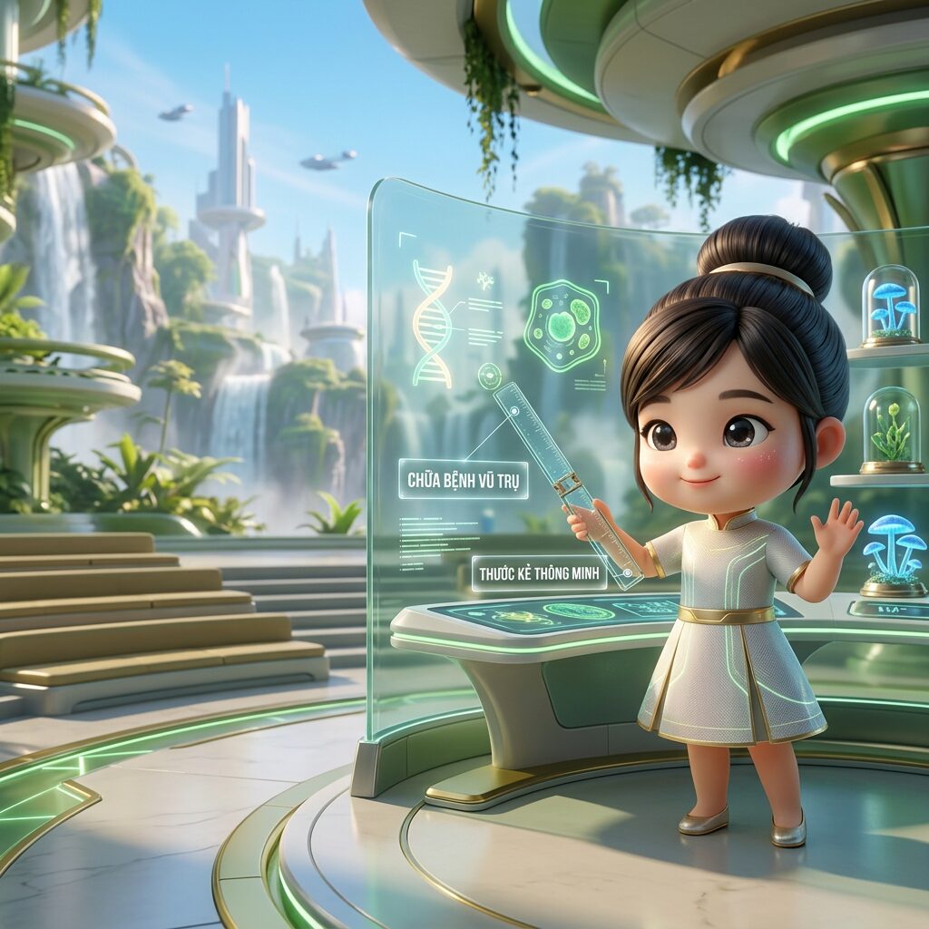 Tác phẩm "cô giáo trong tương lai" của Đăng thị Kim Phượng, Căn cứ Thám Hiểm