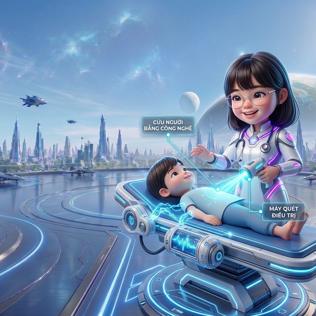Tác phẩm "Bác sỹ siêu nhân" của Huyền Trang, Căn cứ Siêu Anh Hùng