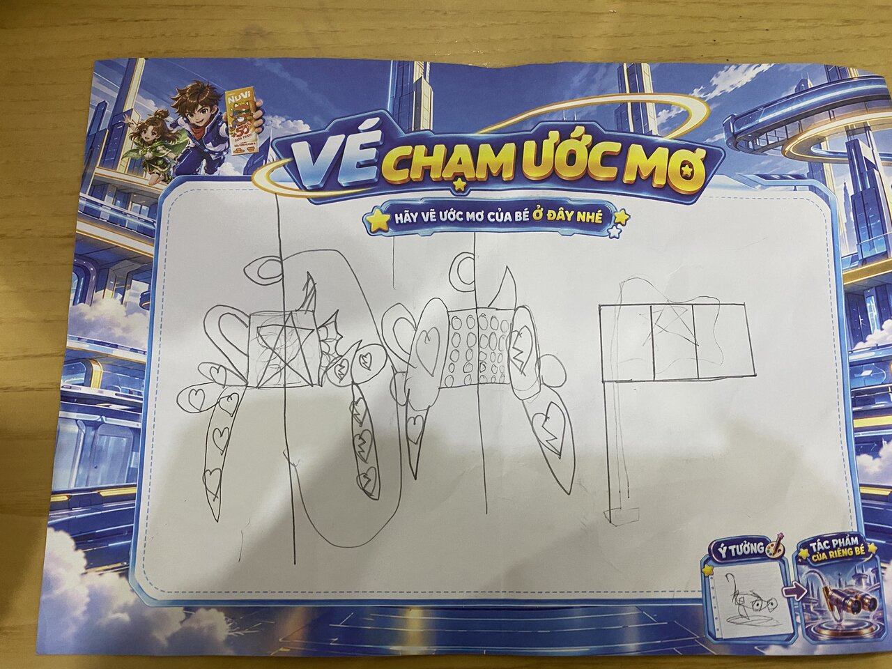 Ảnh gốc bé gửi