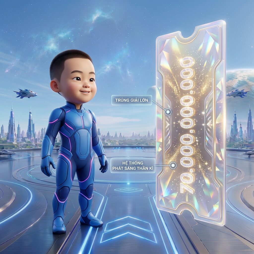 Tác phẩm "Sổ số trúng giải độc đắc" của Minh Khôi 1A1, Căn cứ Siêu Anh Hùng
