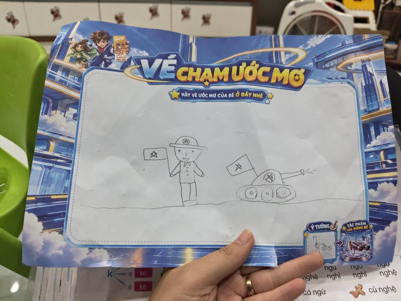 Ảnh gốc bé gửi