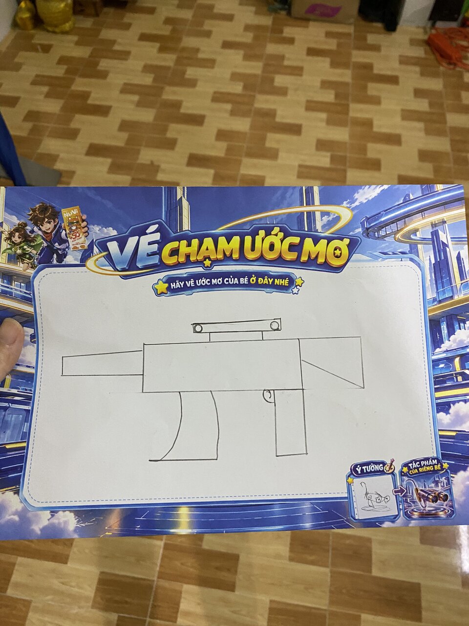 Ảnh gốc bé gửi
