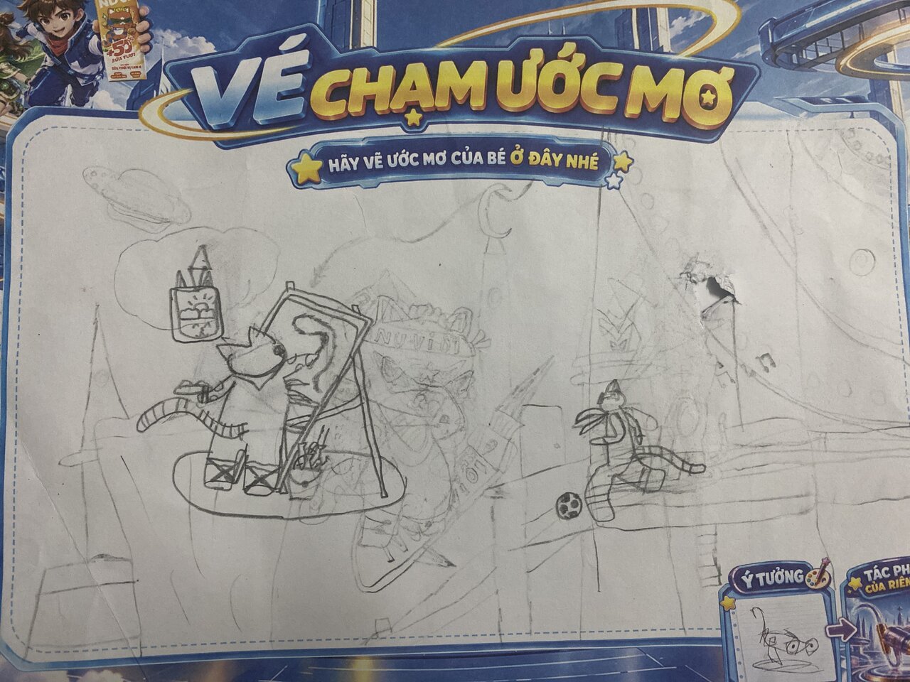 Ảnh gốc bé gửi