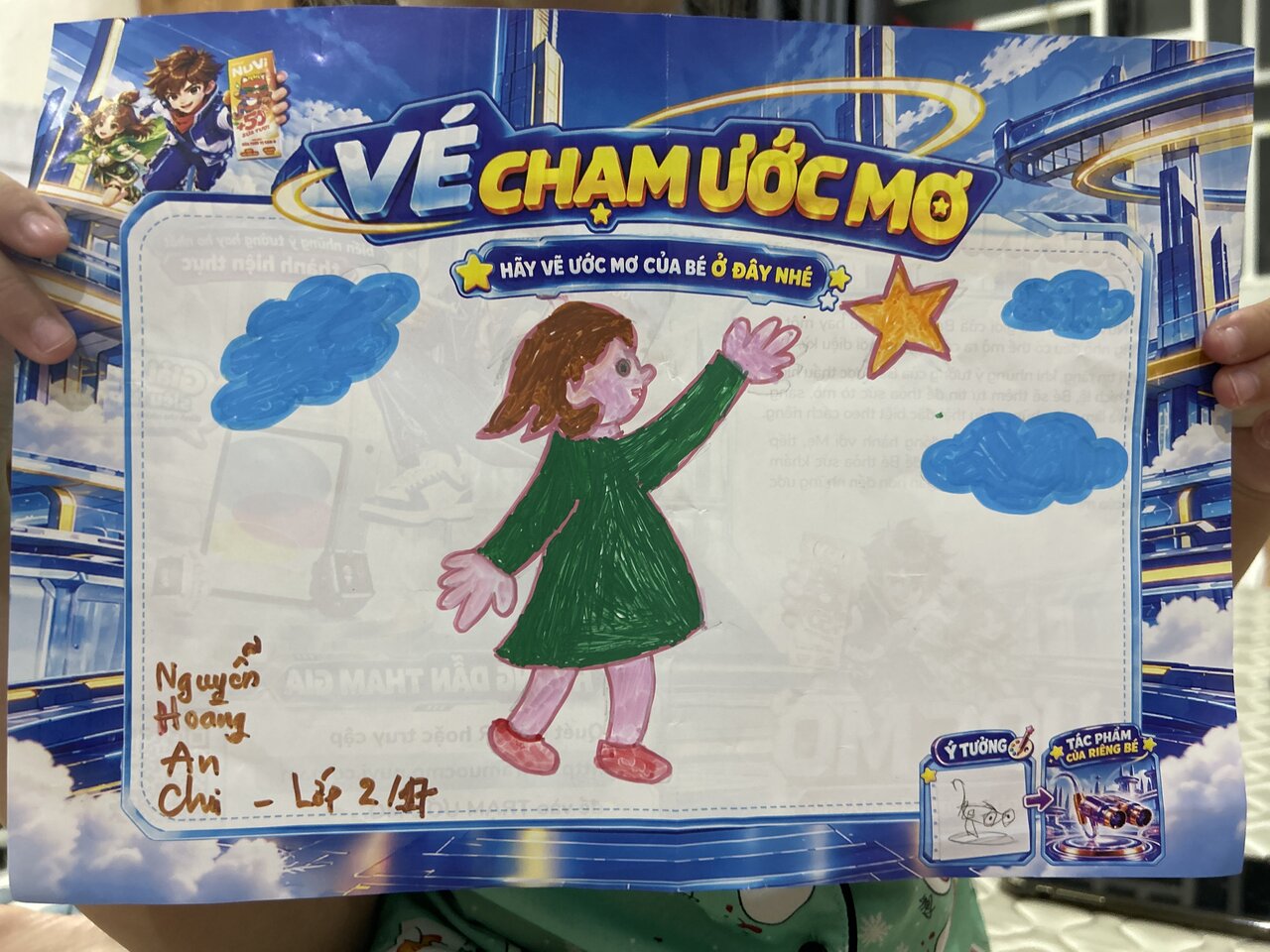 Ảnh gốc bé gửi