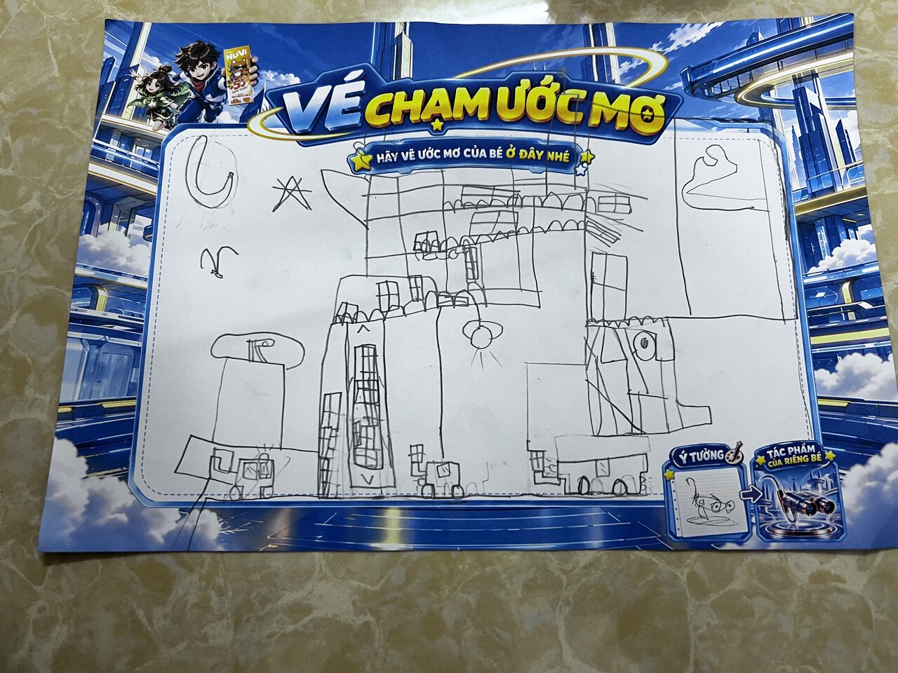Ảnh gốc bé gửi