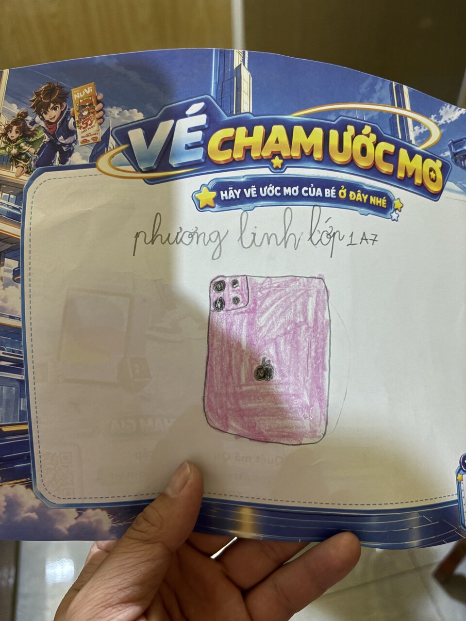 Ảnh gốc bé gửi