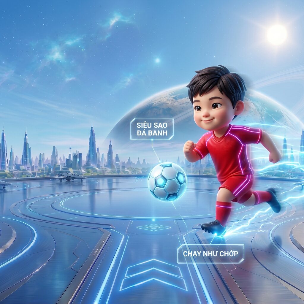 Tác phẩm "Siêu sao bóng đá và Gia Khiêm" của Gia Khiêm, Căn cứ Siêu Anh Hùng