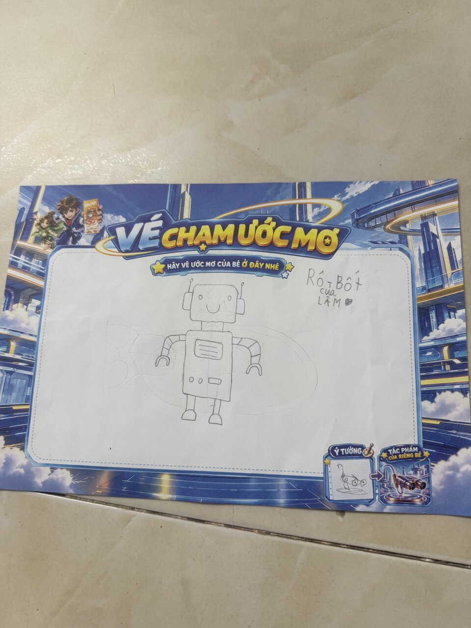 Ảnh gốc bé gửi