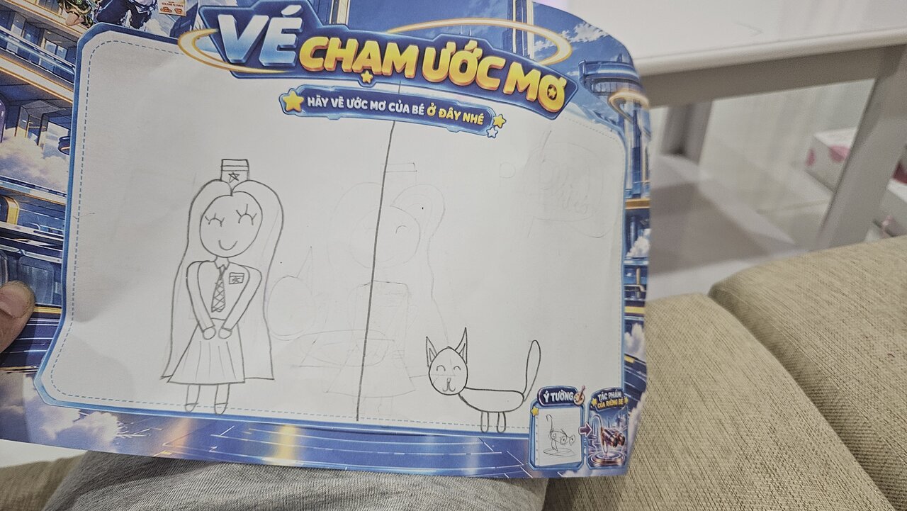 Ảnh gốc bé gửi