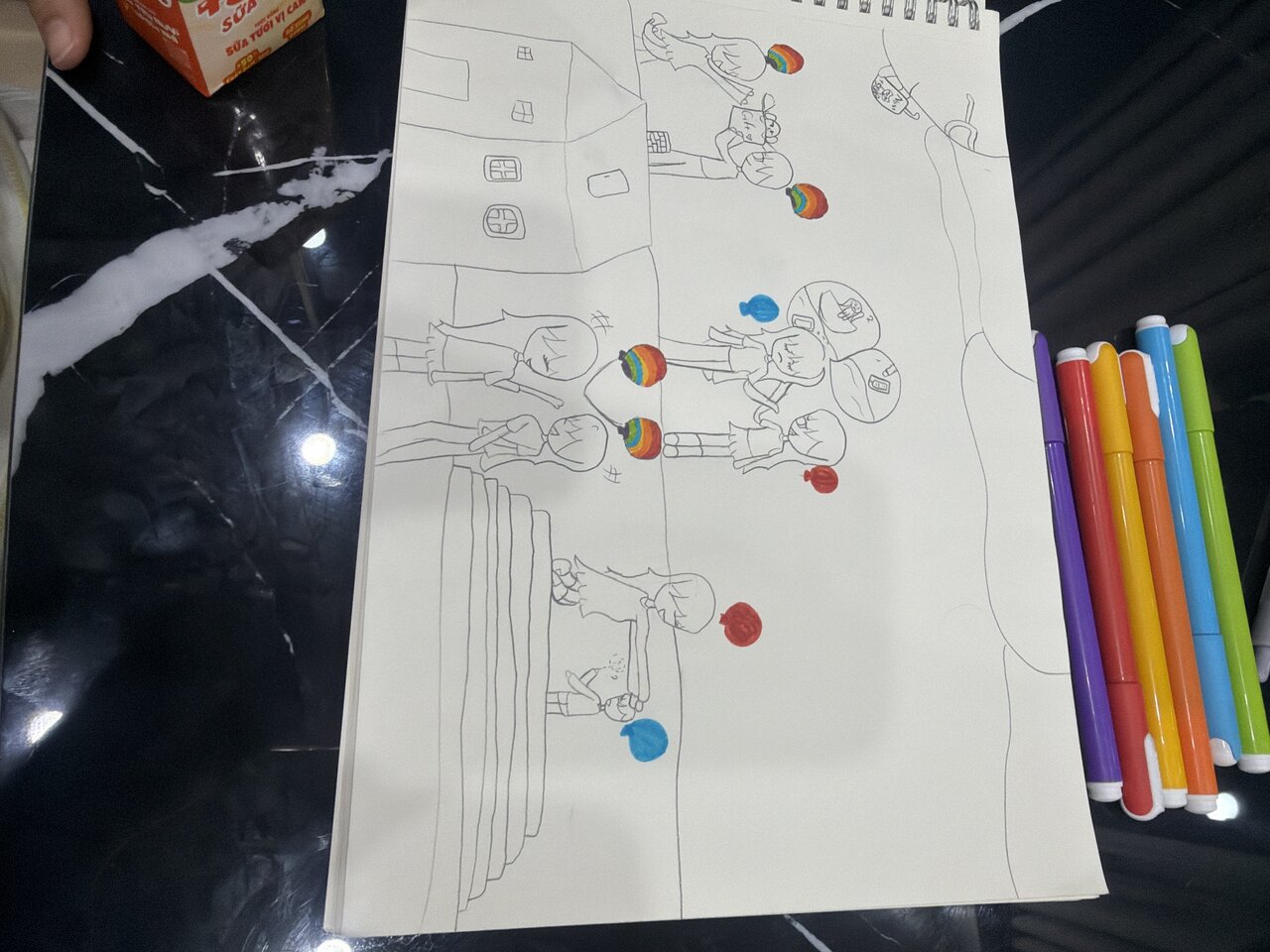 Ảnh gốc bé gửi