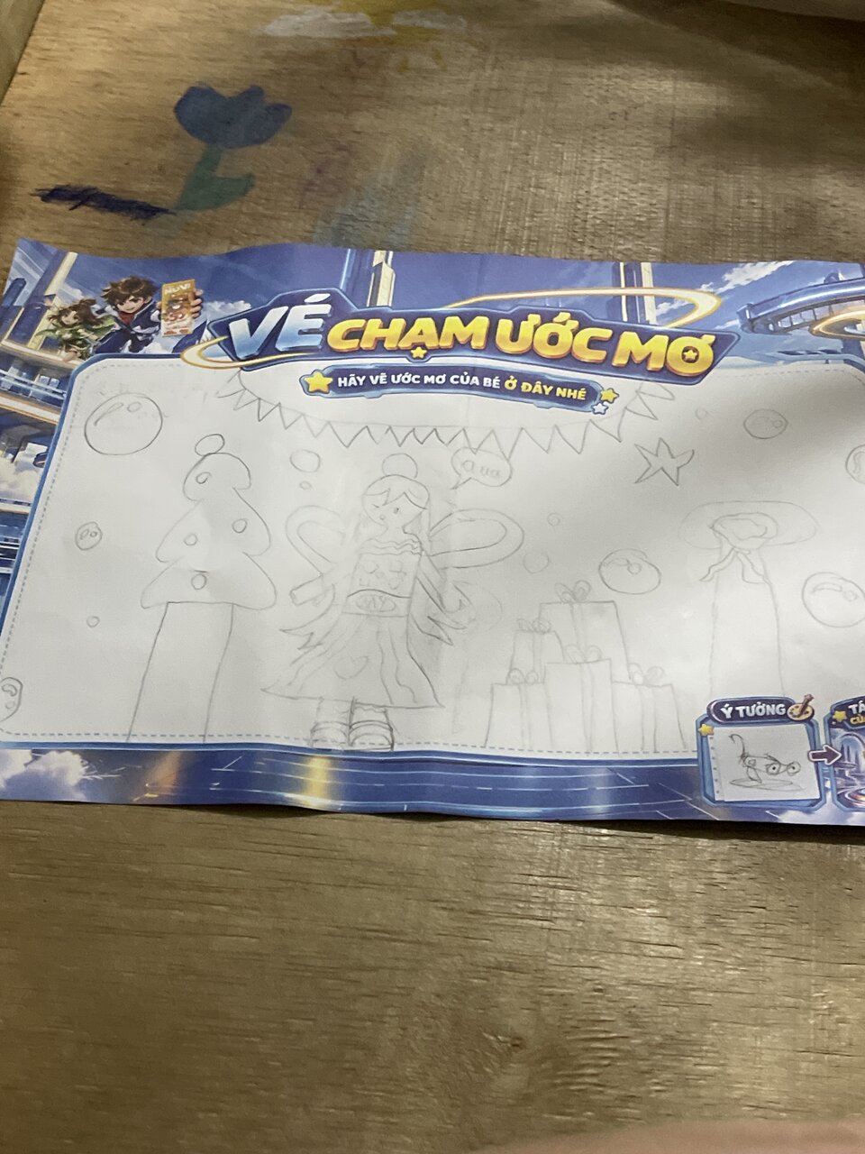 Ảnh gốc bé gửi