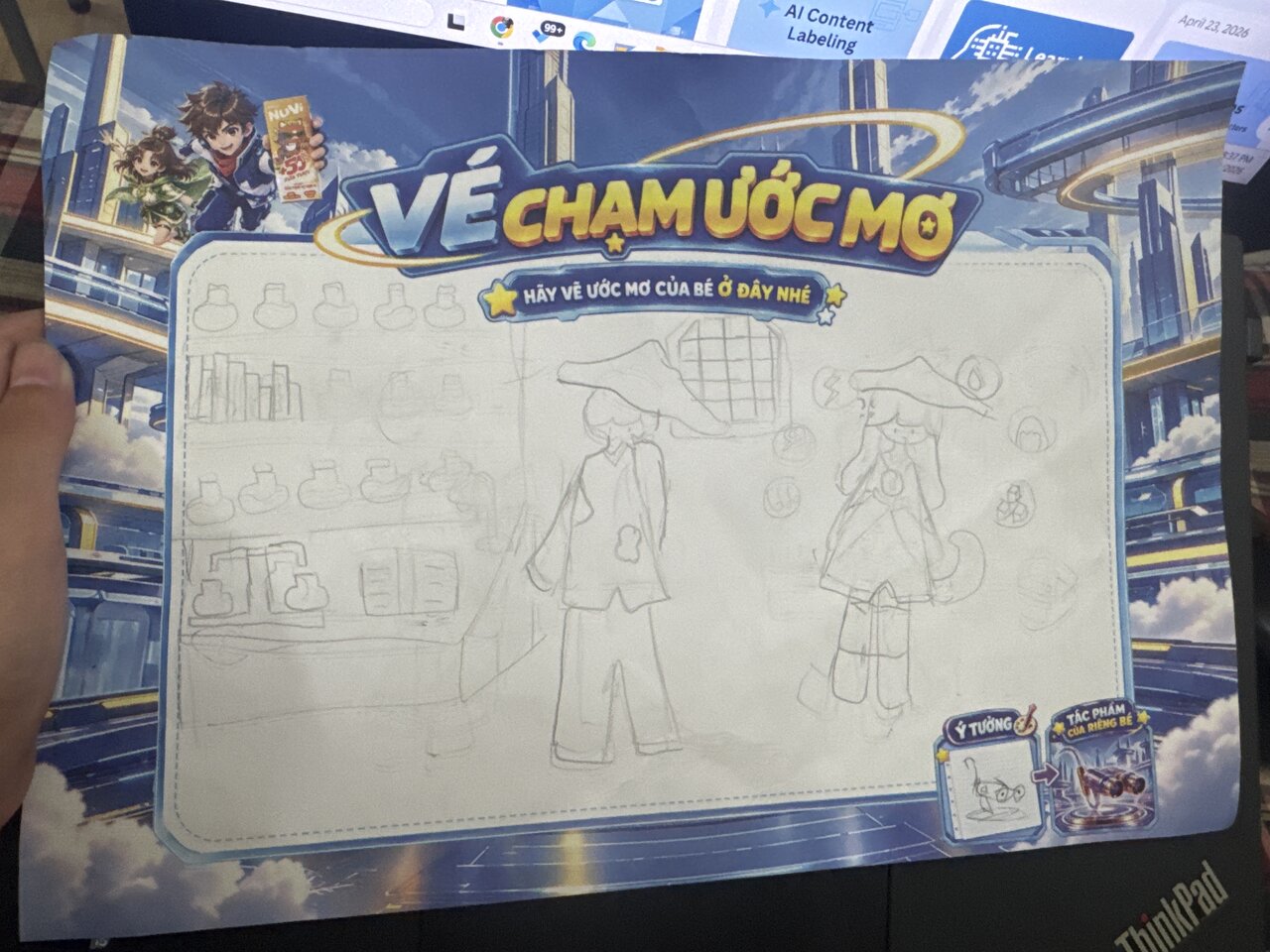Ảnh gốc bé gửi