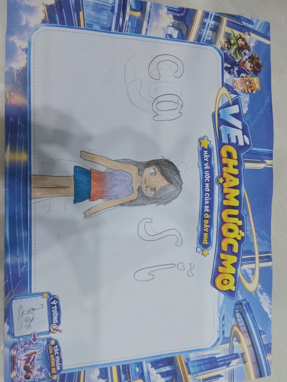 Ảnh gốc bé gửi