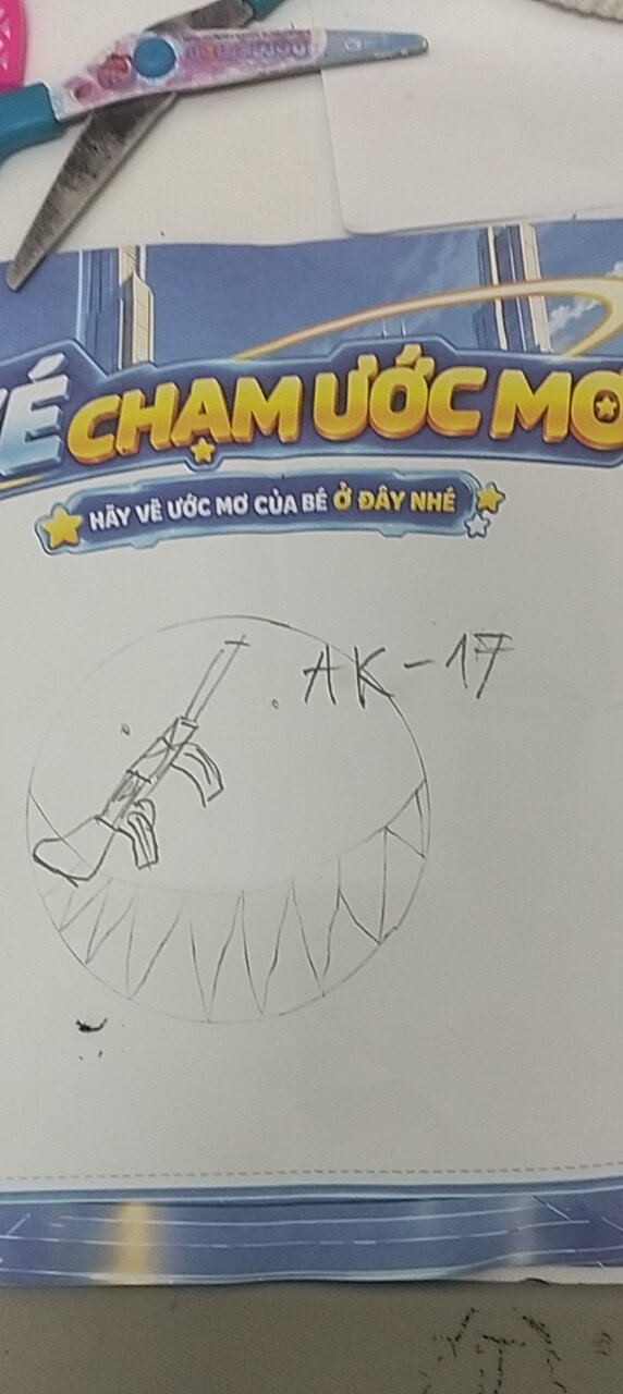 Ảnh gốc bé gửi