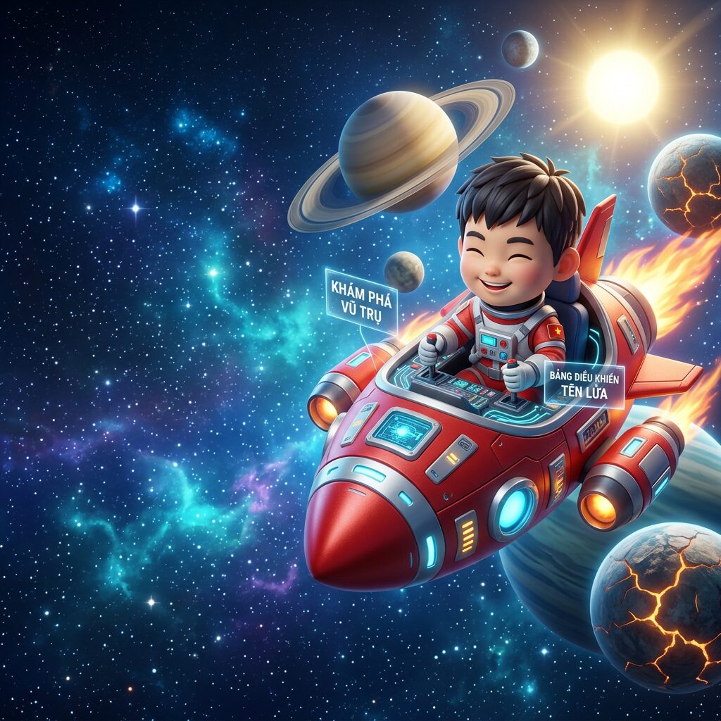 Tác phẩm "khám phá vũ trụ" của Jin Jin, Căn cứ Siêu Anh Hùng