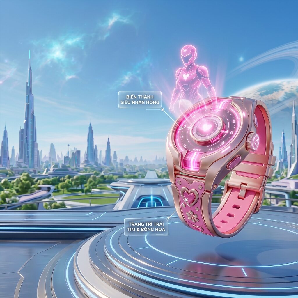 Tác phẩm Đồng hồ Siêu Nhân