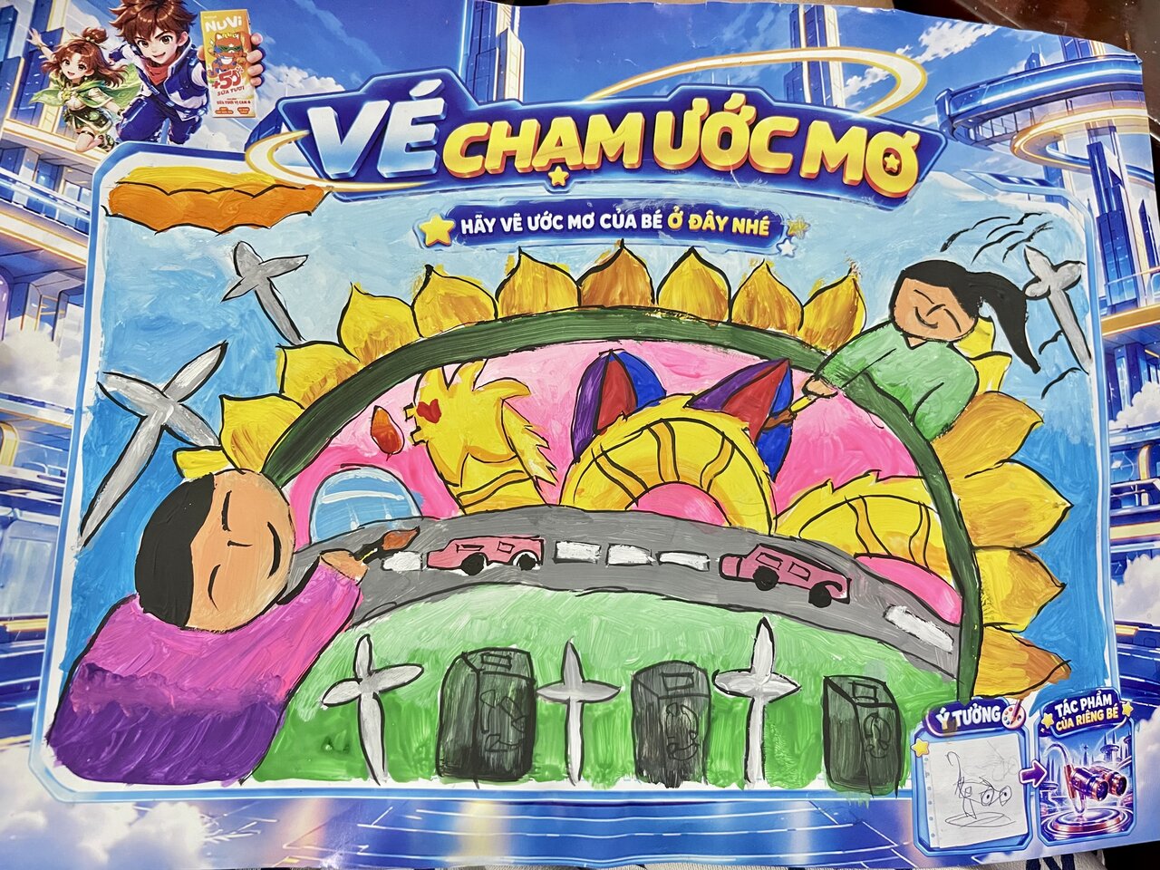 Ảnh gốc bé gửi