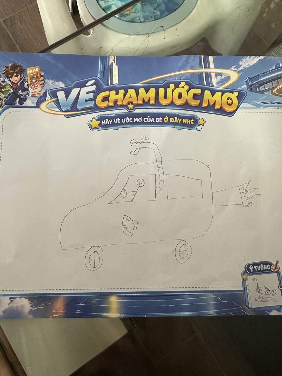 Ảnh gốc bé gửi