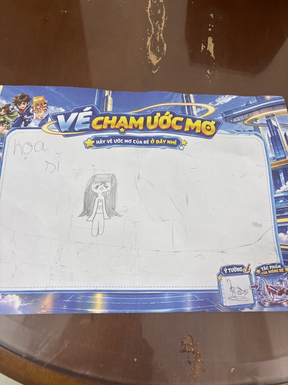 Ảnh gốc bé gửi