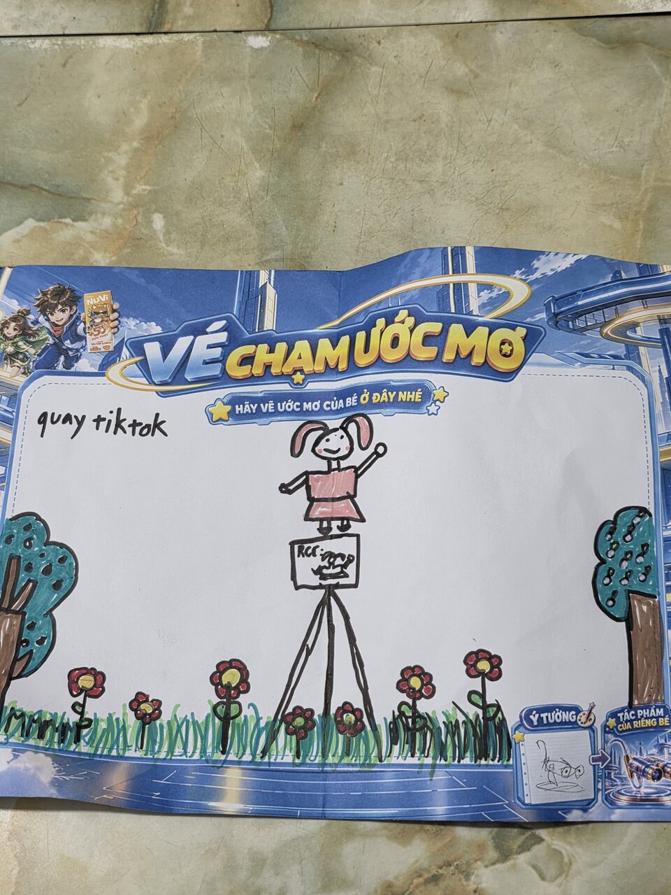 Ảnh gốc bé gửi
