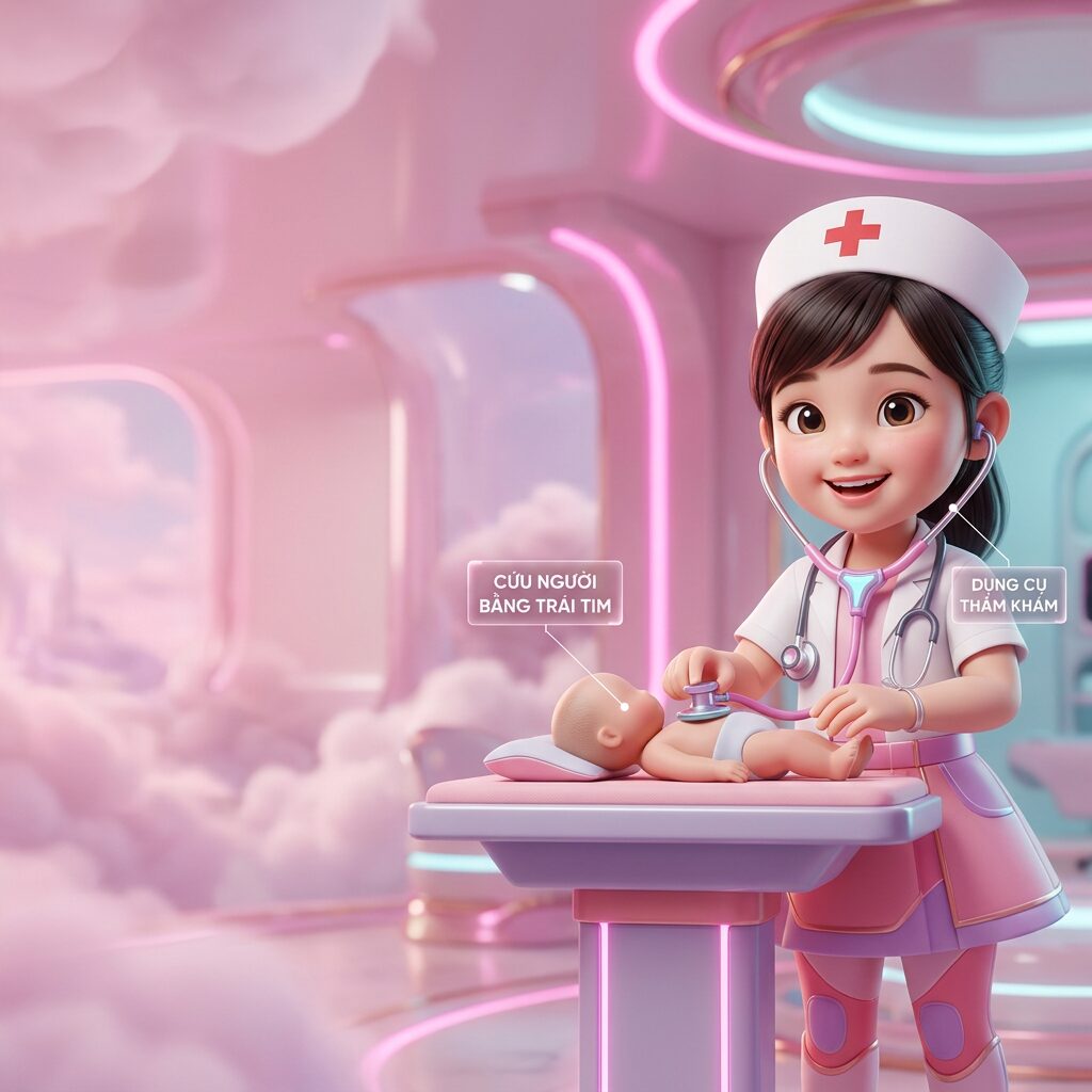 Tác phẩm "Bé Thỏ và ước mơ tương lai" của Thỏ, Căn cứ Mộng Mơ