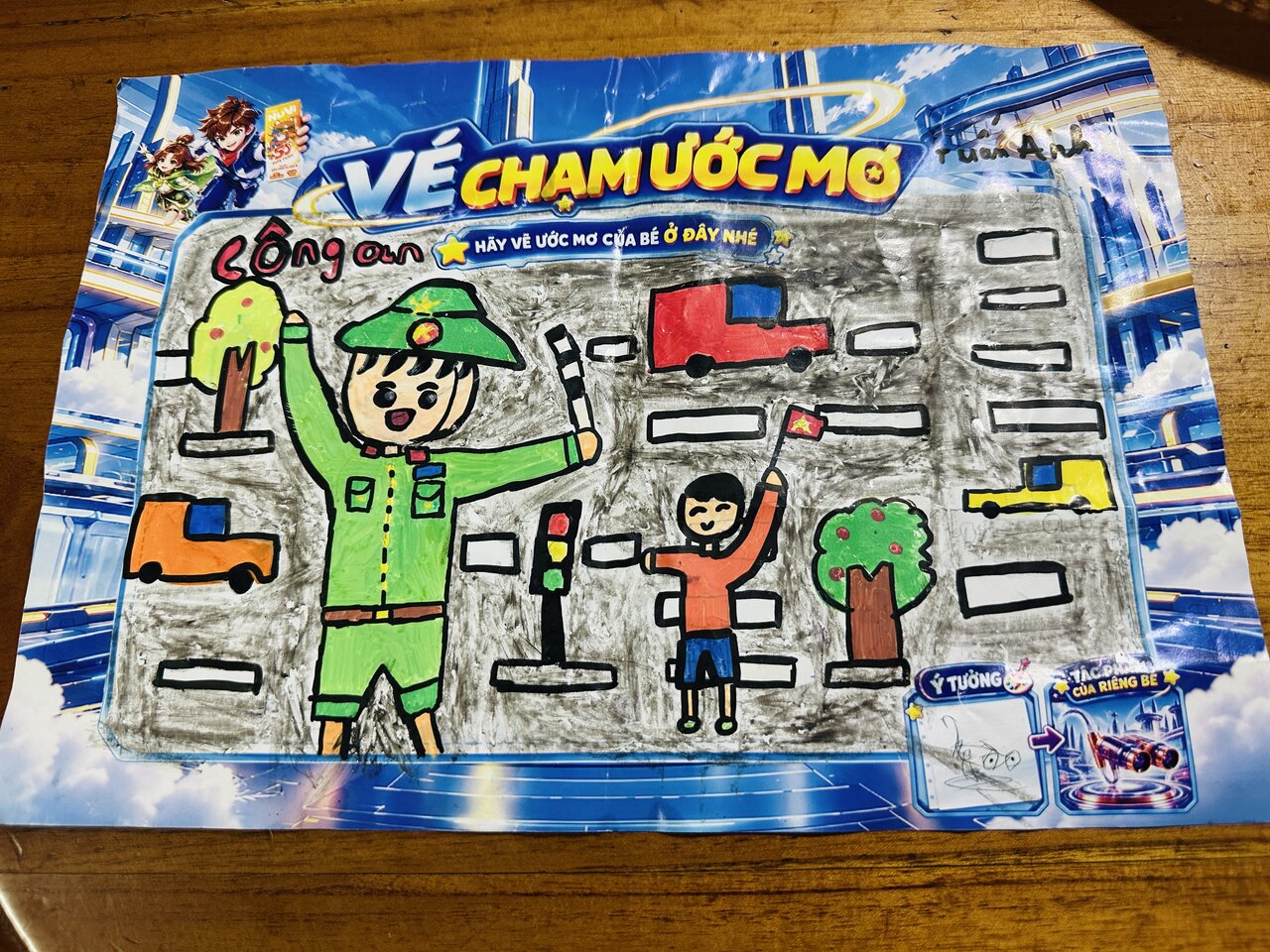 Ảnh gốc bé gửi