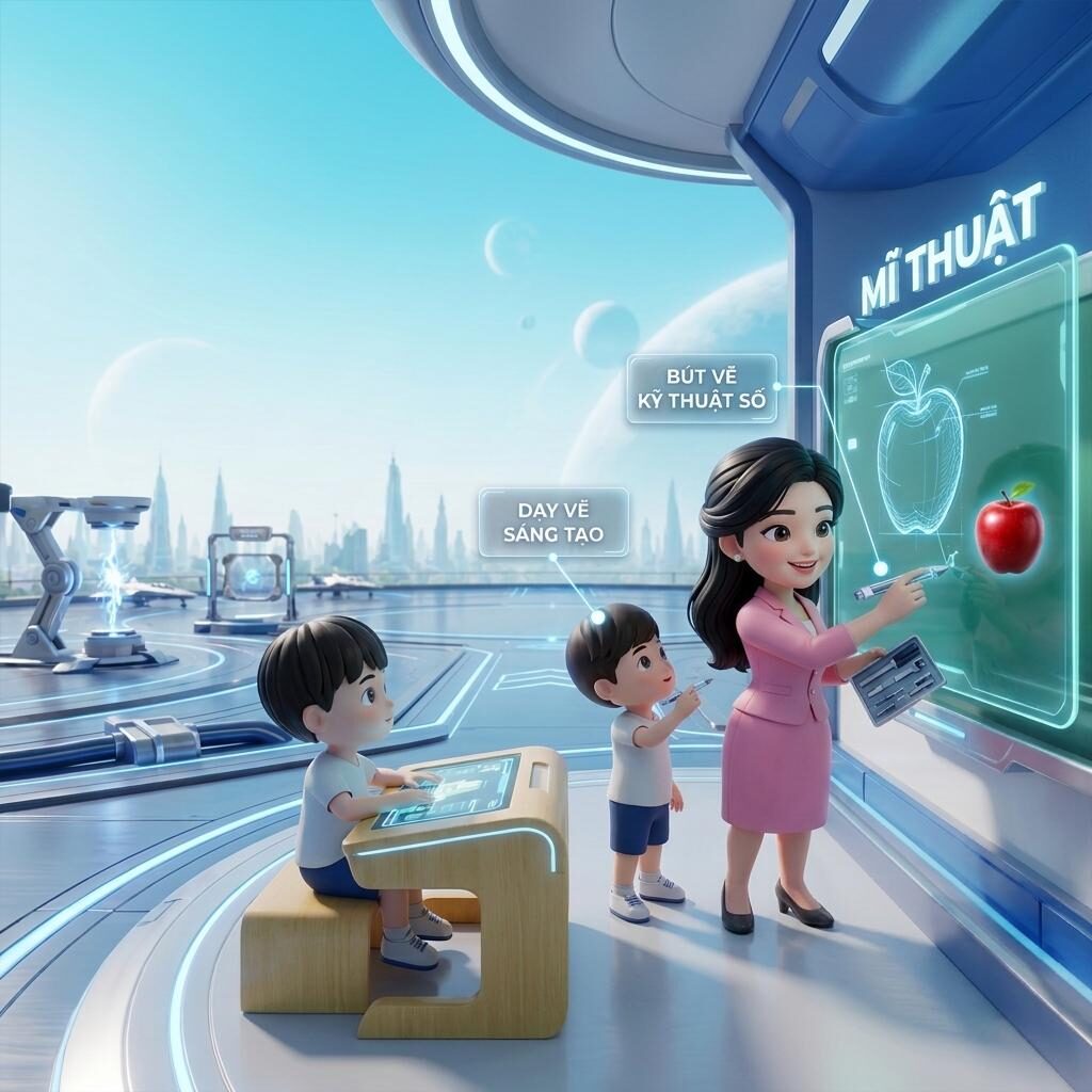 Tác phẩm ước mơ thành cô giáo