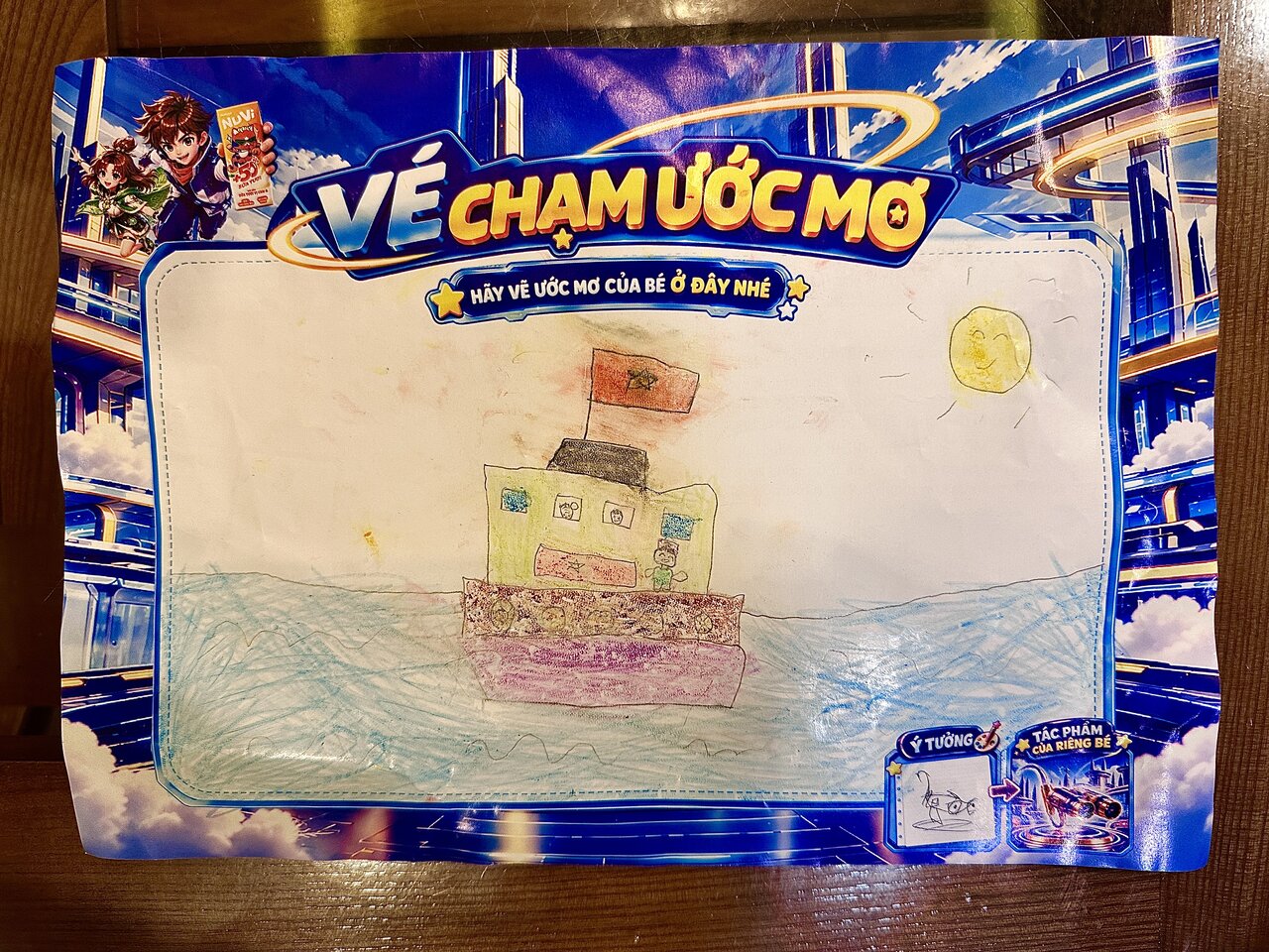 Ảnh gốc bé gửi