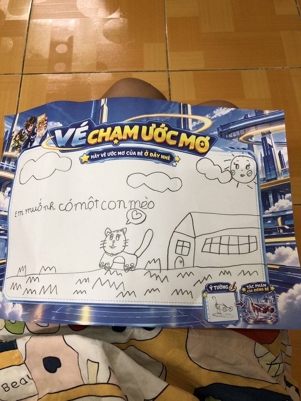 Ảnh gốc bé gửi