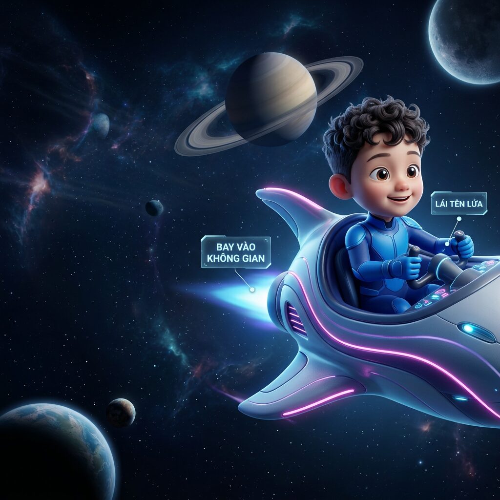 Tác phẩm Nhà thám hiểm vũ trụ nhí