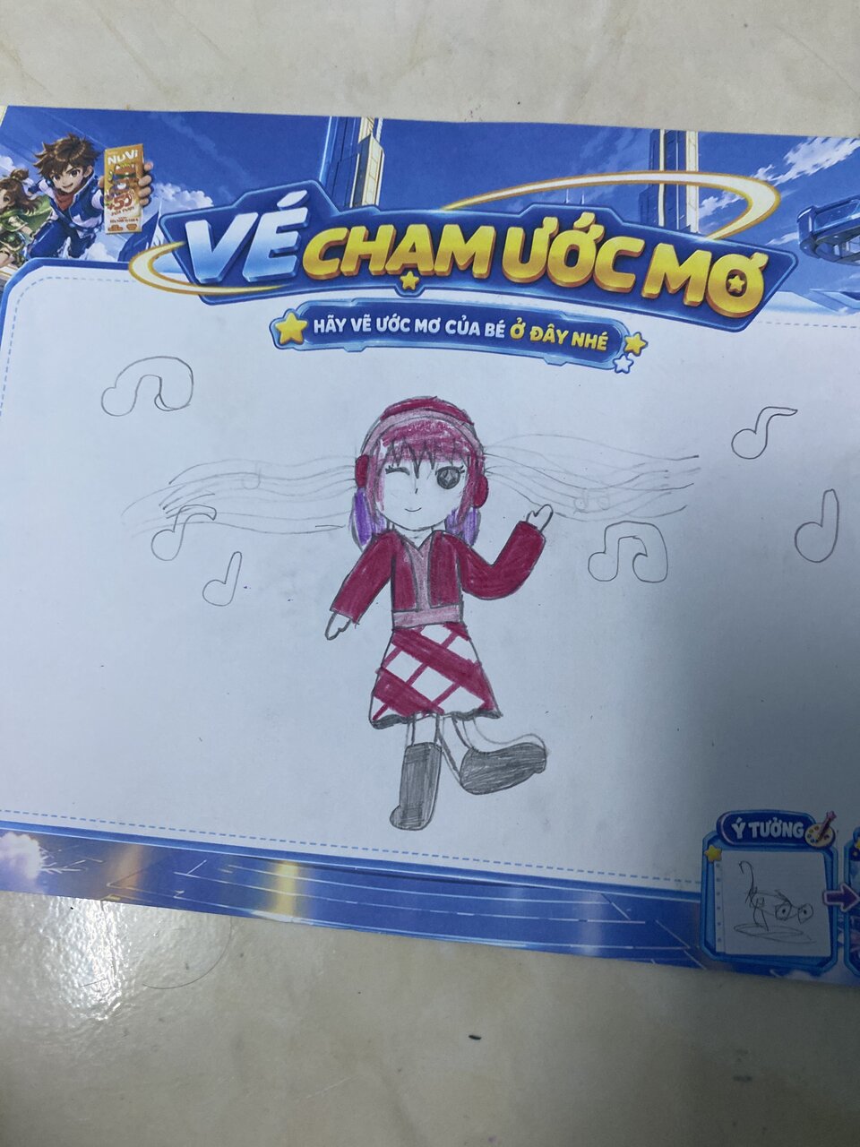 Ảnh gốc bé gửi