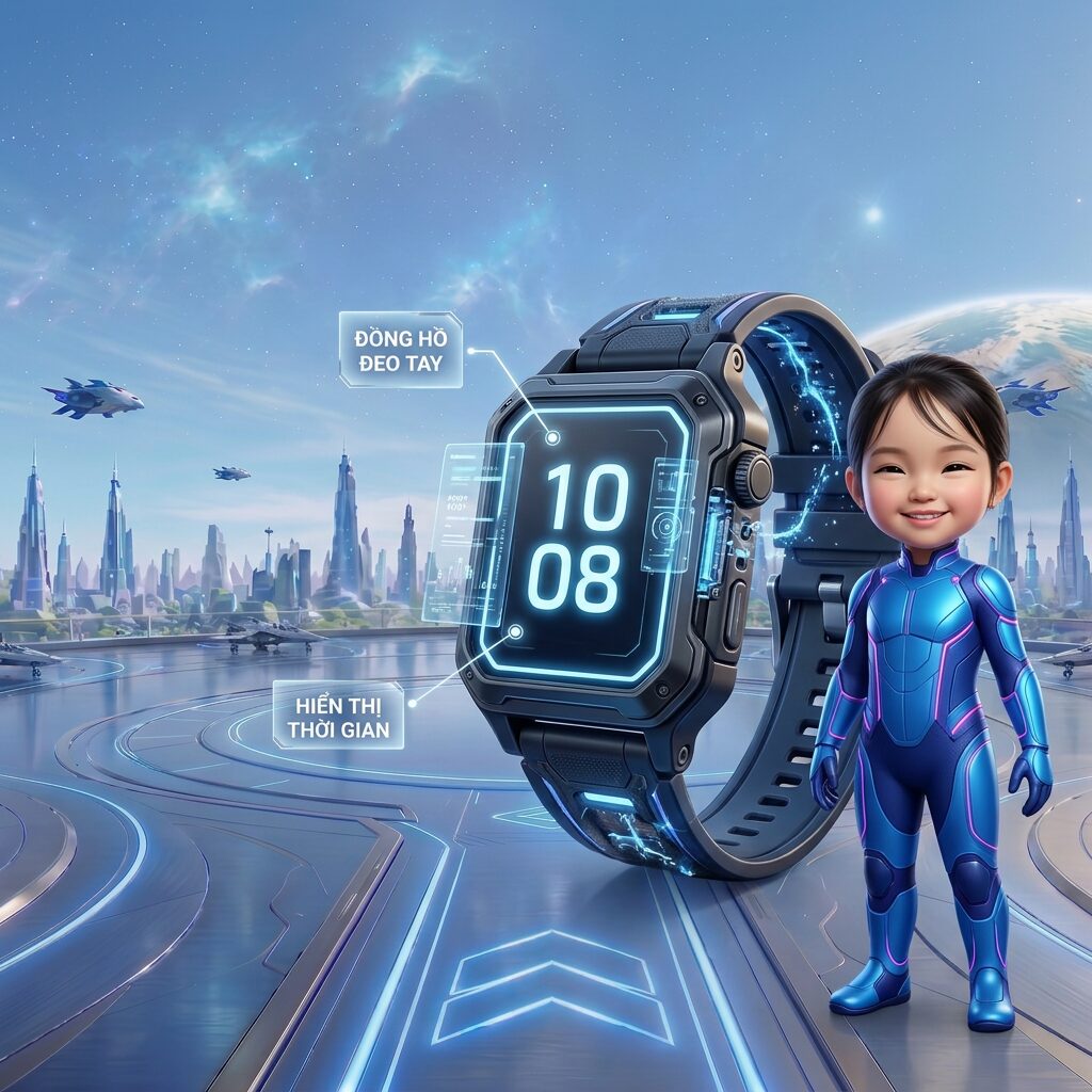 Tác phẩm "My vs đồng hồ thông minh" của My, Căn cứ Siêu Anh Hùng