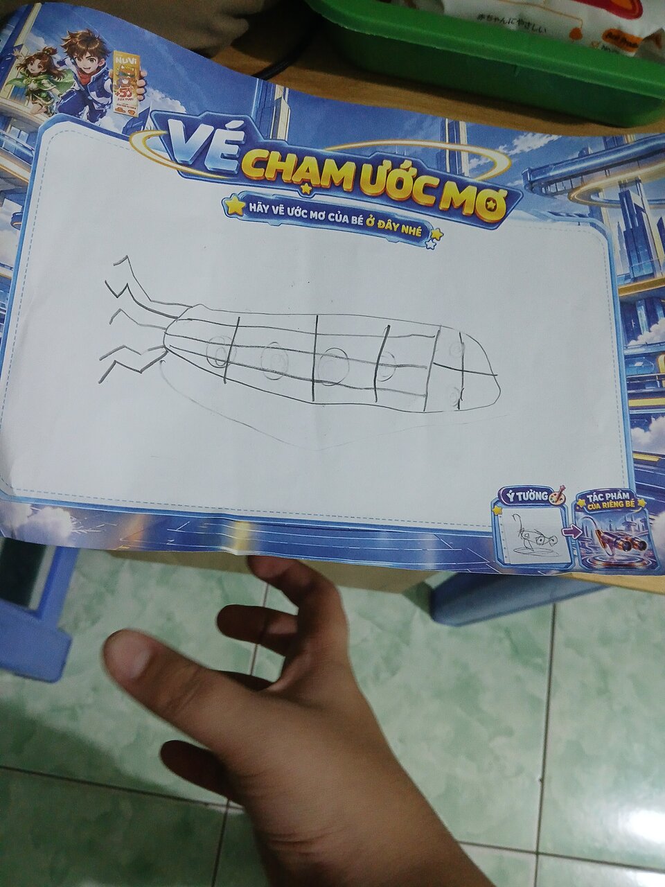 Ảnh gốc bé gửi