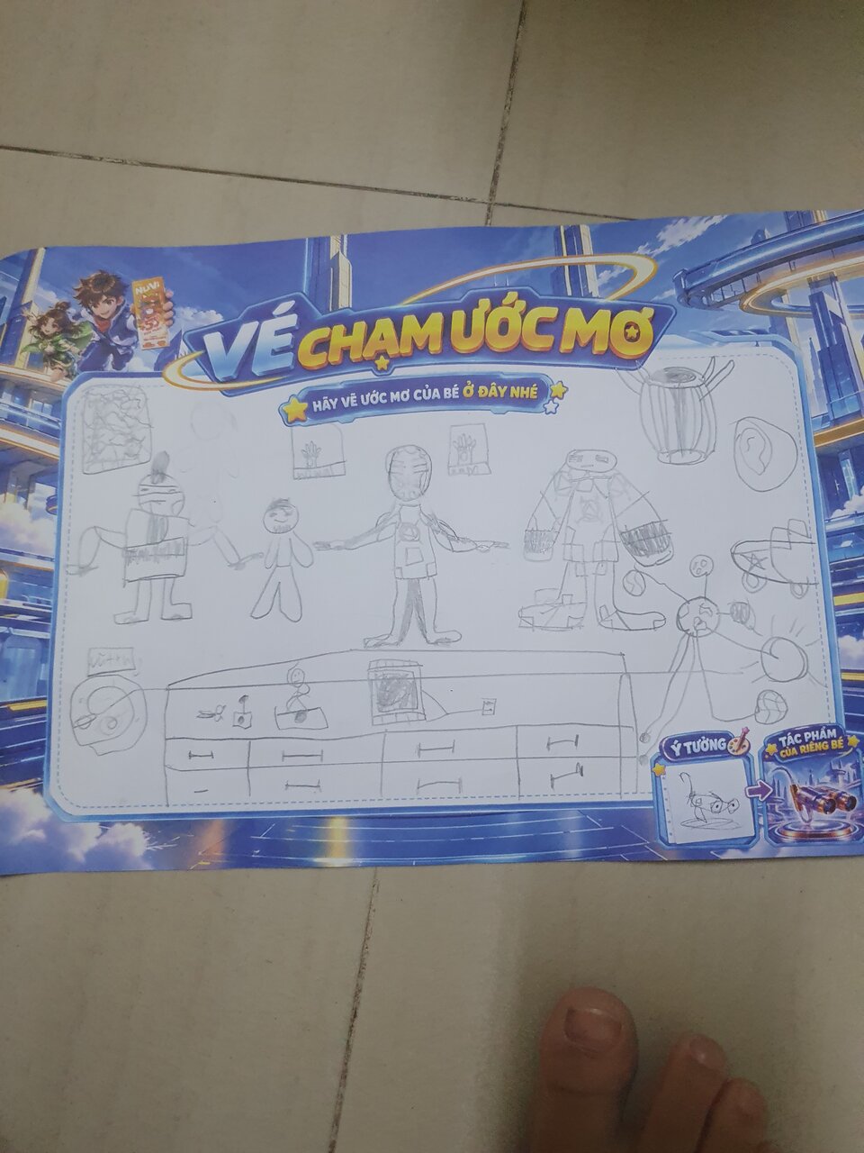 Ảnh gốc bé gửi